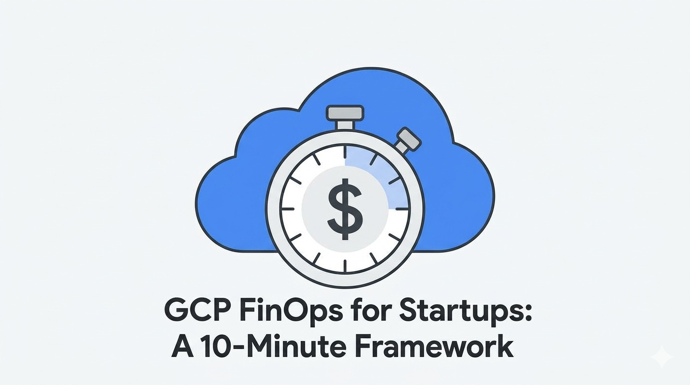 GCP FinOps for Startups: The 10-Minute Weekly Framework